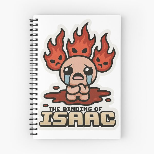 Item preview, The Binding of Isaac Inspired Flame designed and sold by GenzShoppingHub.