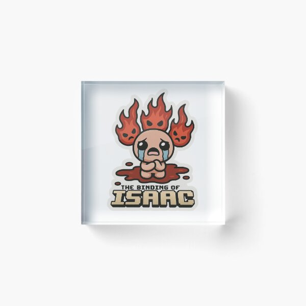 Item preview, The Binding of Isaac Inspired Flame designed and sold by GenzShoppingHub.
