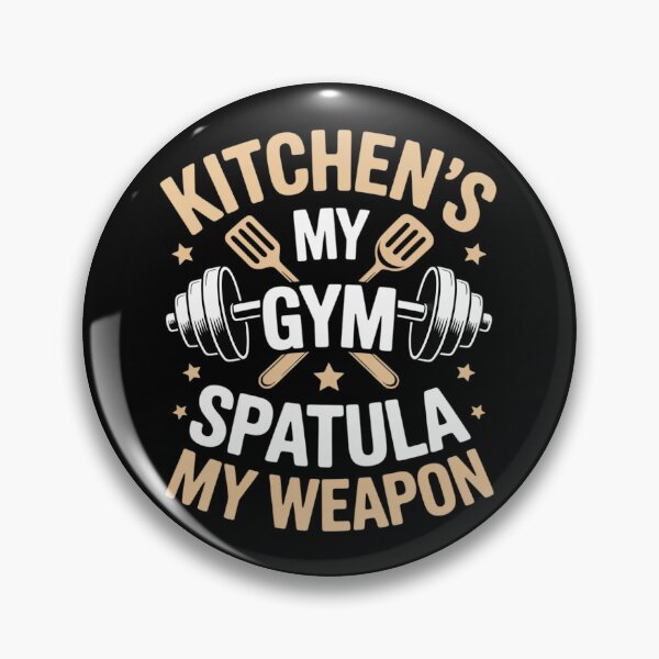Item preview, Kitchen’s My Gym, Spatula My Weapon designed and sold by imsamaharem.