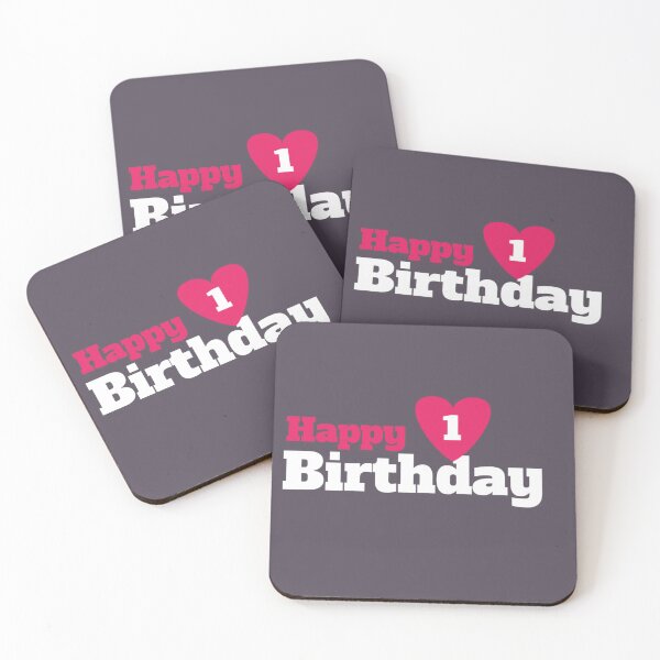 Item preview, Happy 1 birthday  designed and sold by win Design.