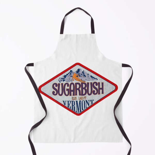 Item preview, Sugarbush, Ski Resort, Vermont, Vintage skiing badge design designed and sold by Wanderful-roads.