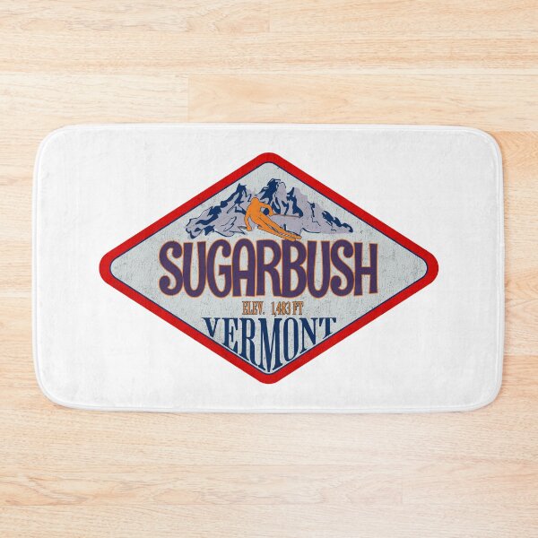Item preview, Sugarbush, Ski Resort, Vermont, Vintage skiing badge design designed and sold by Wanderful-roads.
