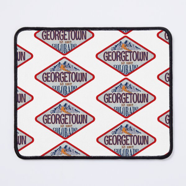 Item preview, Georgetown, Ski Resort, Colorado, Vintage skiing badge design designed and sold by Wanderful-roads.
