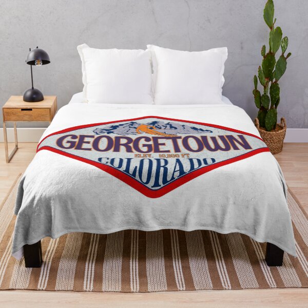 Item preview, Georgetown, Ski Resort, Colorado, Vintage skiing badge design designed and sold by Wanderful-roads.