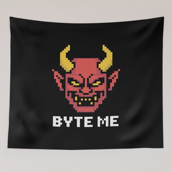 Item preview, Gaming Pixel Art Devil - Funny 8 Bit Video Game Satan designed and sold by visionnen.