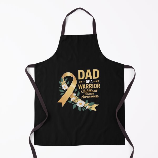 Item preview, Dad Of A Warrior Floral Ribbon Childhood Cancer Awareness designed and sold by GaryPacheco6.