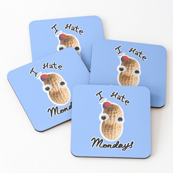 Item preview, I Hate Mondays Peanut (“Boy” Masc Version) designed and sold by Hulans-Shop.