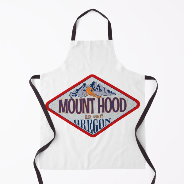 Item preview, Mount Hood, Ski Resort, Oregon, Vintage skiing badge design designed and sold by Wanderful-roads.