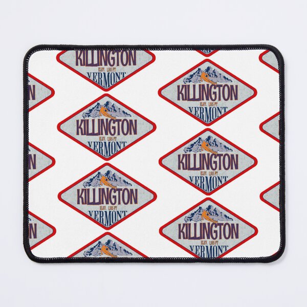 Item preview, Killington, Ski Resort, Vermont, Vintage skiing badge design designed and sold by Wanderful-roads.