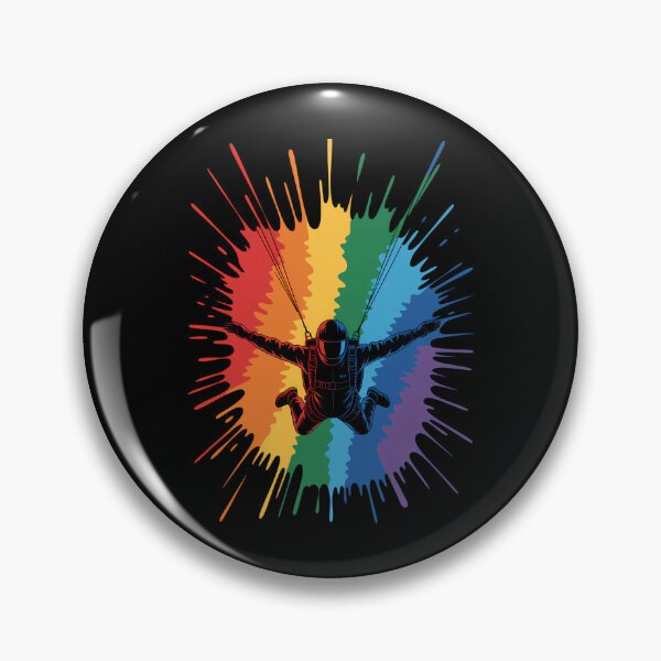 Item preview, Colorful Skydiving Skydiver Skydive designed and sold by VENOM0RIOT.