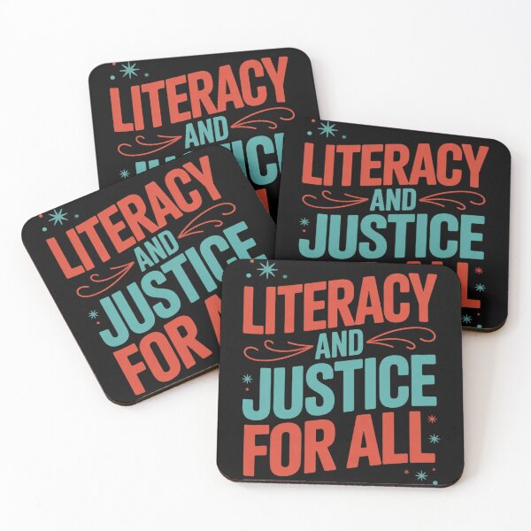 Item preview, Literacy and Justice for All Literacy Teacher Reading Lover 5  designed and sold by RoyTill0Art.