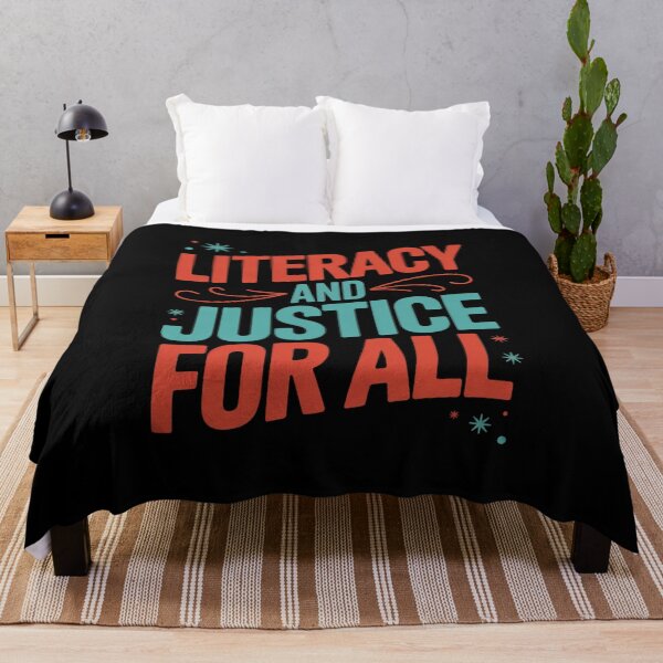 Item preview, Literacy and Justice for All Literacy Teacher Reading Lover 5  designed and sold by RoyTill0Art.