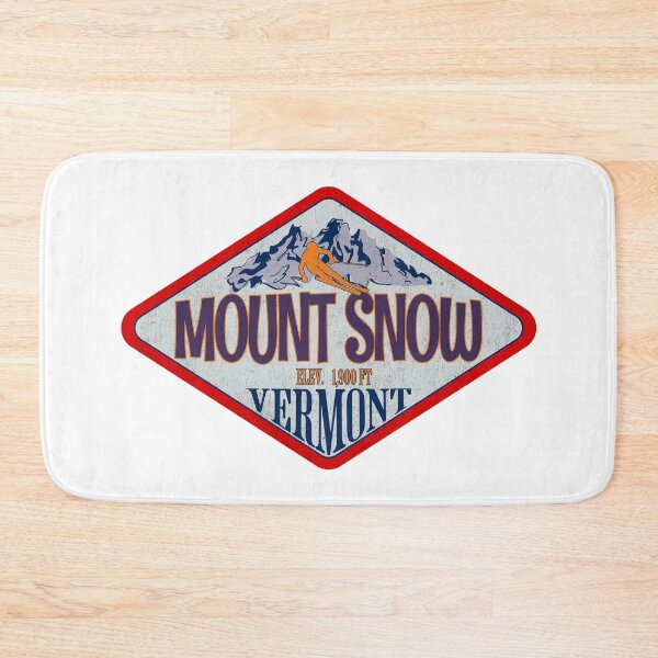 Item preview, Mount Snow, Ski Resort, Vermont, Vintage skiing badge design designed and sold by Wanderful-roads.