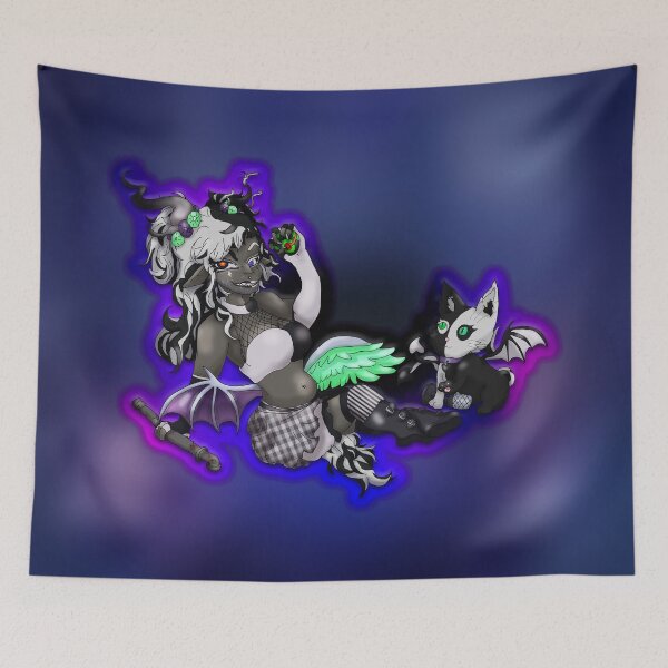 Item preview, Peyton & Lucipurr  designed and sold by DirectorCSR.