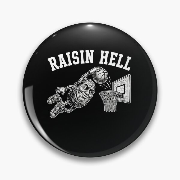 Item preview, Raisin Hell Dunking Pun designed and sold by elderberry.