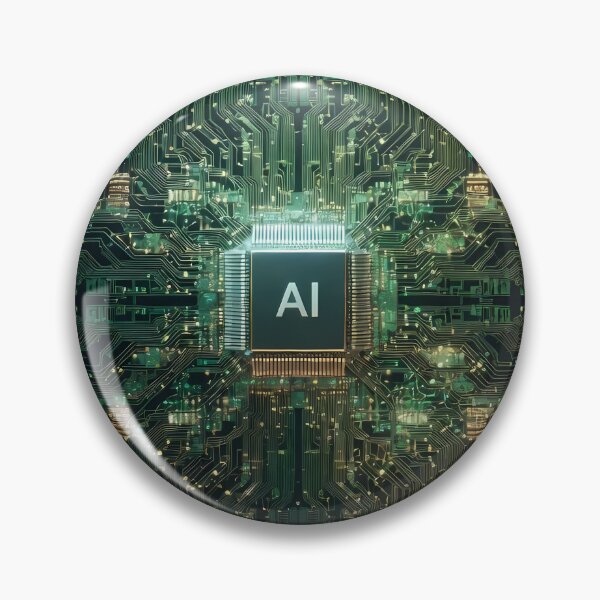 Item preview, Artificial Intelligence Computer Circuits (image size 7840x11680) designed and sold by Digital-Davinci.