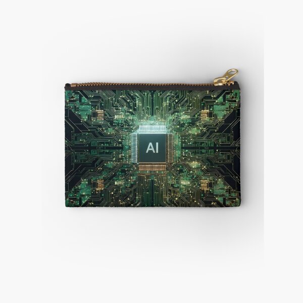 Item preview, Artificial Intelligence Computer Circuits (image size 7840x11680) designed and sold by Digital-Davinci.