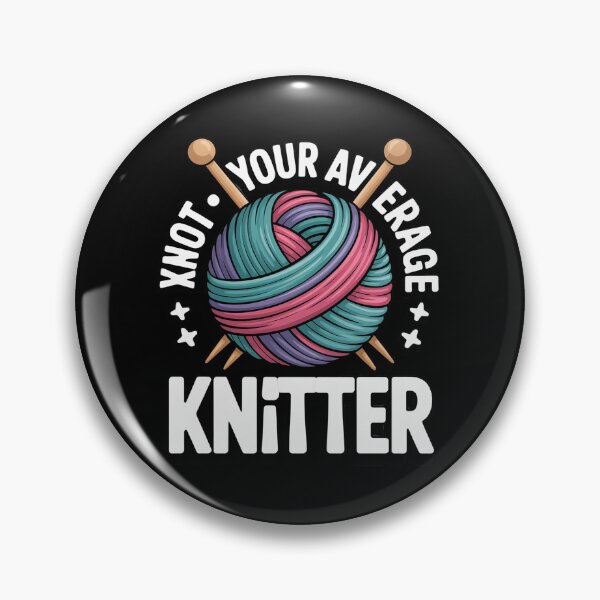 Item preview, Knitting Knot Your Average Knitter Crochet designed and sold by imsamaharem.