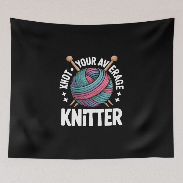 Item preview, Knitting Knot Your Average Knitter Crochet designed and sold by imsamaharem.