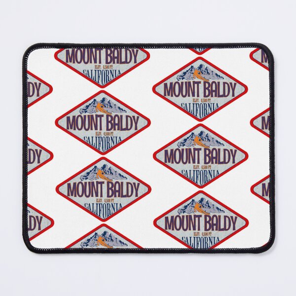 Item preview, Mount Baldy, Ski Resort, California, Vintage skiing badge design designed and sold by Wanderful-roads.