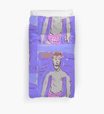 Brother On the Beach Duvet Cover