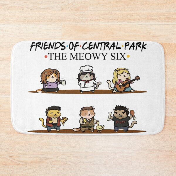 Item preview, The Meowy Six - Funny 90s Sitcom Cats Parody designed and sold by AdyKurniawan.