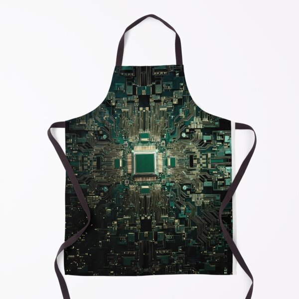 Item preview, Artificial Intelligence Computer Circuits (image size 7840x11680) designed and sold by Digital-Davinci.