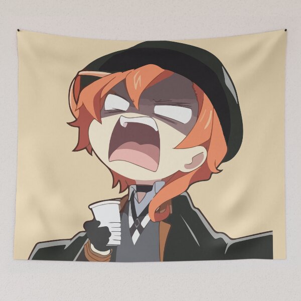 Item preview, Chuya Nakahara Bungo Stray Dogs anime designed and sold by BrownHorse90s.