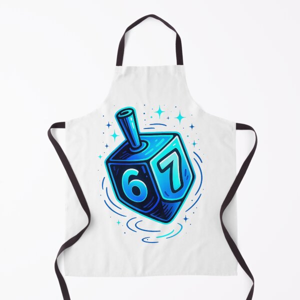 Item preview, Hanukkah Dreidel Sixty Seven Blue Spinning Swirl designed and sold by najaks.