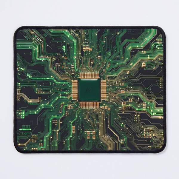 Item preview, Artificial Intelligence Computer Circuits (image size 7840x11680) designed and sold by Digital-Davinci.