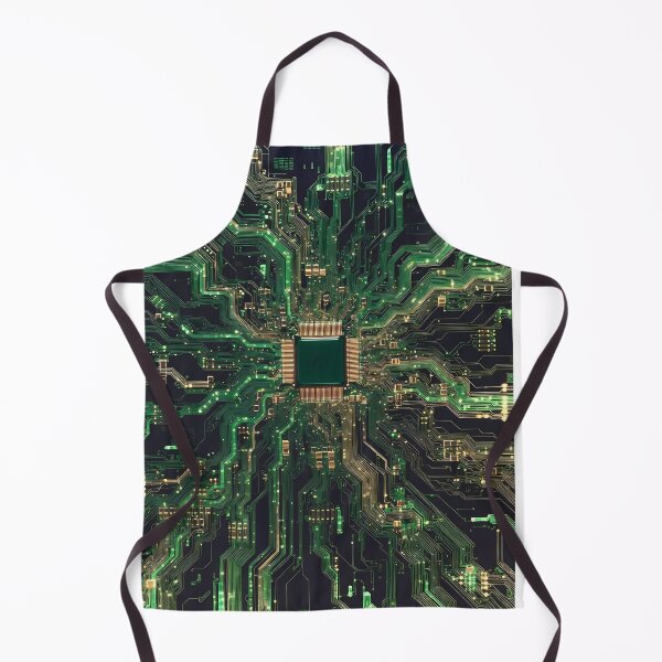 Item preview, Artificial Intelligence Computer Circuits (image size 7840x11680) designed and sold by Digital-Davinci.