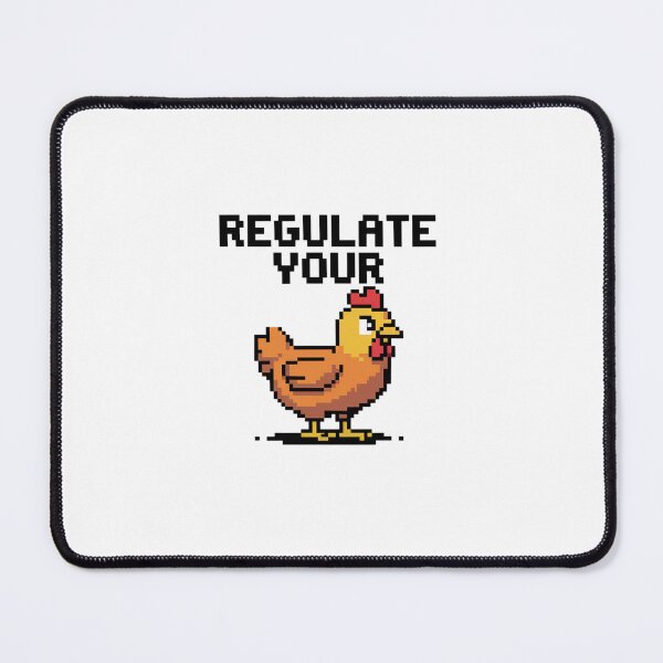 Item preview, Regulate Your Rooster Pixel Art Reproductive Rights Feminist designed and sold by LKappa3Faber.