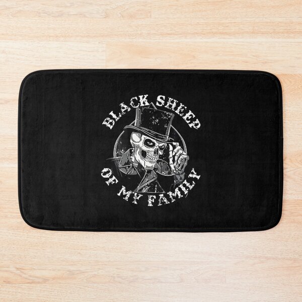 Item preview, Black Sheep Of My Family Skull Hat Funny Quote Family Gen X designed and sold by ChantelNicole.