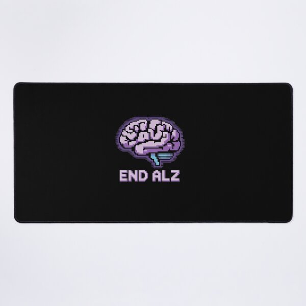 Item preview, Pixel Brain End Alzheimer's Awareness designed and sold by visionnen.