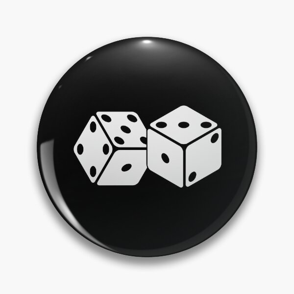 Item preview, Casino Dices, DnD Dices, Gaming Shirt & Sticker Design designed and sold by GoldenSunsetBloom.