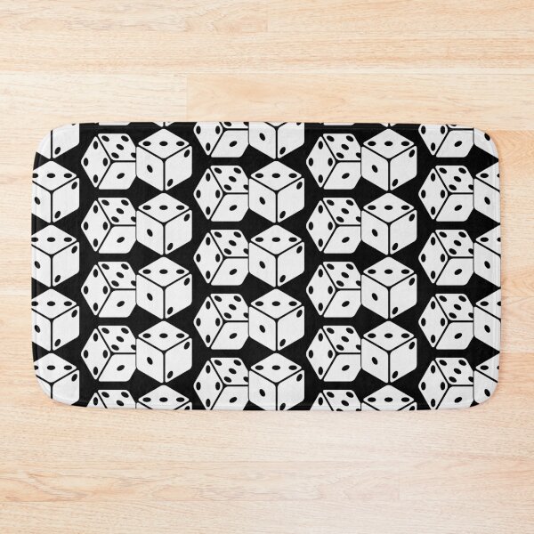 Item preview, Casino Dices, DnD Dices, Gaming Shirt & Sticker Design designed and sold by GoldenSunsetBloom.