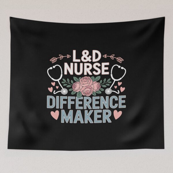 Item preview, L&D Nurse Difference Maker - Labor and Delivery Nurse designed and sold by LinlinsDemons.
