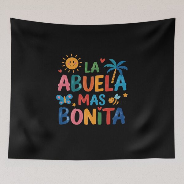 Item preview, La Abuela Más Bonita Mom Cute Grandma Mother's Day for Youth designed and sold by LinlinsDemons.