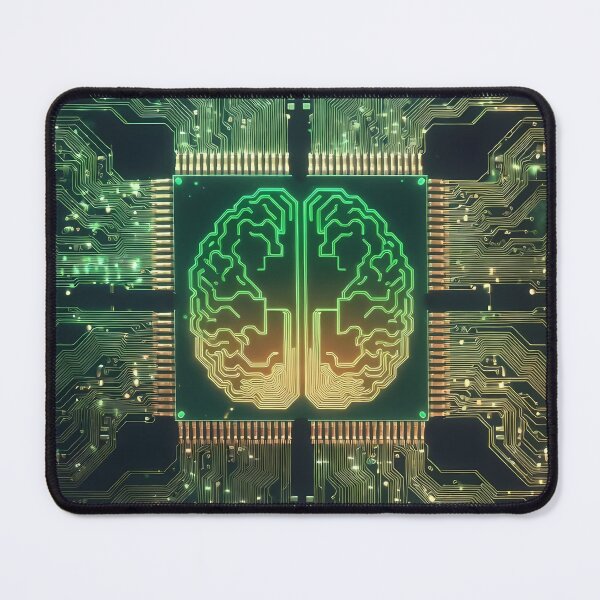 Item preview, Artificial Intelligence Computer Circuits (image size 7840x11680) designed and sold by Digital-Davinci.