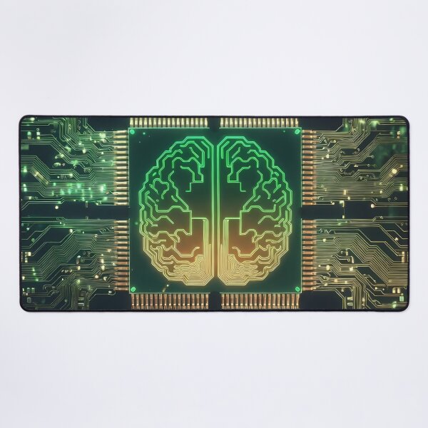 Item preview, Artificial Intelligence Computer Circuits (image size 7840x11680) designed and sold by Digital-Davinci.