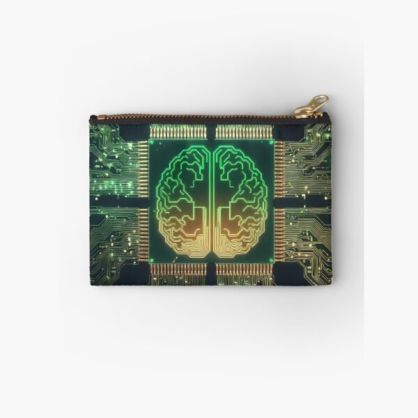 Item preview, Artificial Intelligence Computer Circuits (image size 7840x11680) designed and sold by Digital-Davinci.