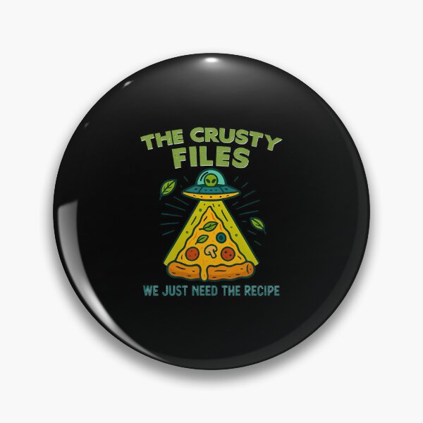 Item preview, Funny Alien Pizza The Crusty Files We Just Need The Recipe designed and sold by CaraRuth.