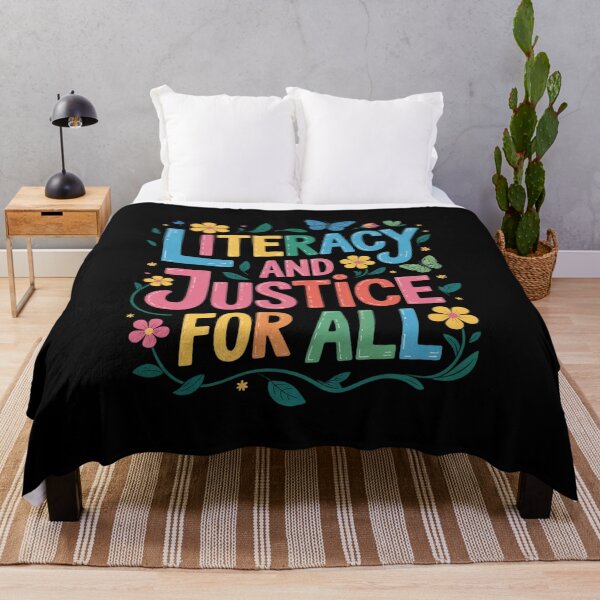 Item preview, Literacy And Justice For All Protect Banned Books Library  designed and sold by RsFilsingerArt.