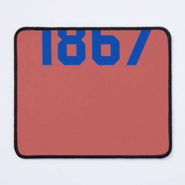 Item preview, 1867 Retro Blue Number  designed and sold by KynsleeSark.