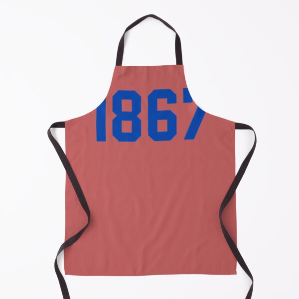 Item preview, 1867 Retro Blue Number  designed and sold by KynsleeSark.
