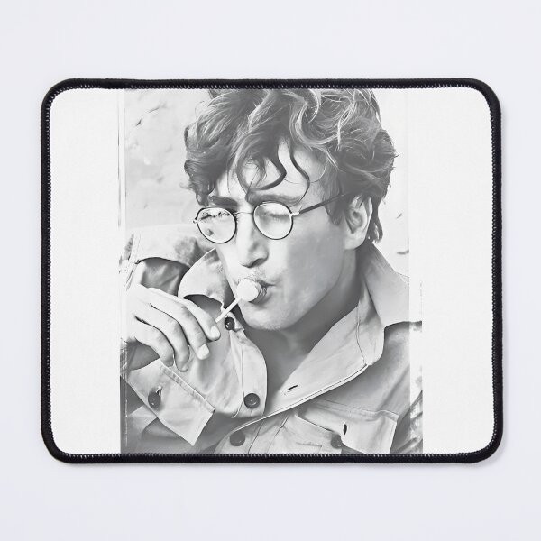 Item preview, Retro John Lennon With Round Glasses By Merch, Limited Edition, Perfect Gift For You And Friends designed and sold by Michael Fischer.