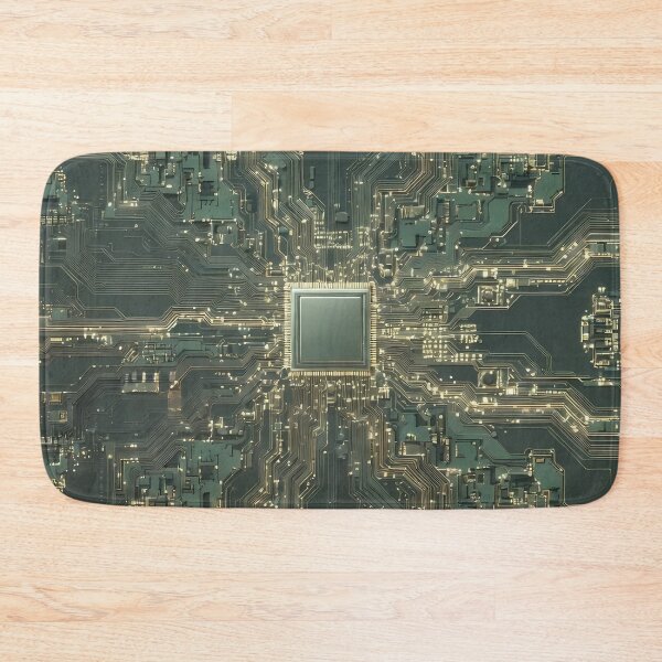 Item preview, Artificial Intelligence Computer Circuits (image size 7840x11680) designed and sold by Digital-Davinci.