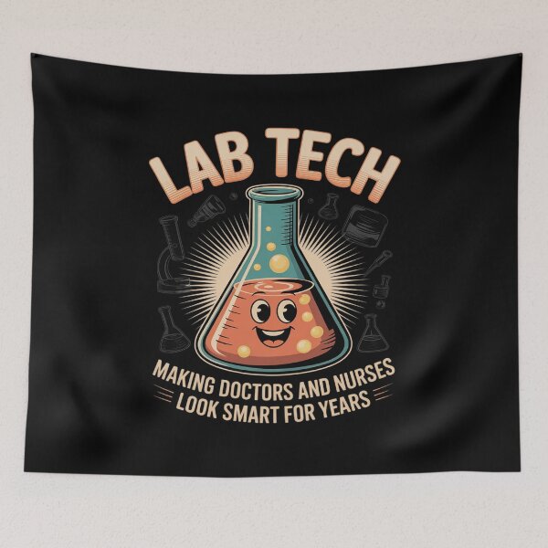 Item preview, Lab Tech Helping Docs and Nurses Look Smart for Years designed and sold by LinlinsDemons.