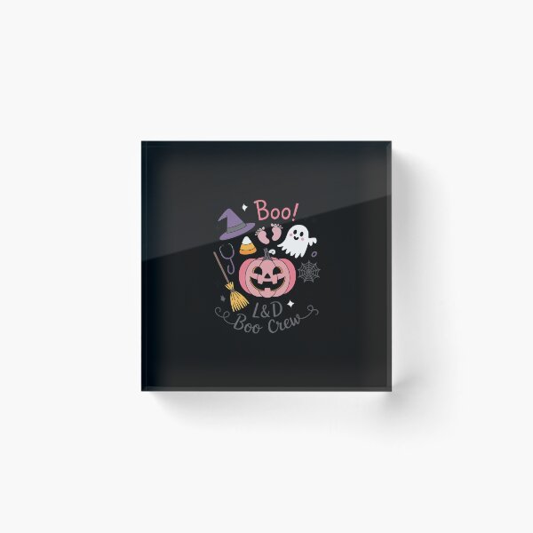 Item preview, Labor and Delivery Nurse Halloween Pumpkin Ghost Autumn Fall designed and sold by LinlinsDemons.