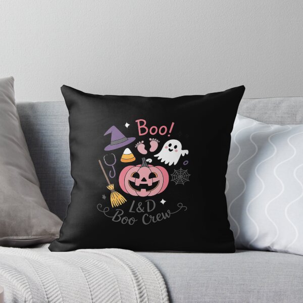 Item preview, Labor and Delivery Nurse Halloween Pumpkin Ghost Autumn Fall designed and sold by LinlinsDemons.